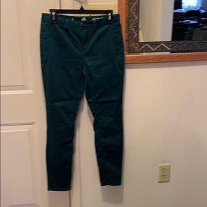 SO High Rise Blue Green Jegging Size 9